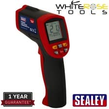 Image of Sealey Infrared Laser Digital Thermometer 12:1 Laser Pointer Auto Shut Off