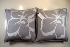 Image of TED BAKER MAGNOLIA JACQUARD EMBROIDERY TEXTURED FELT CUSHION / 1 OR 2 - 50X50CM