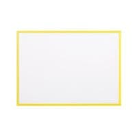 Image of Bi-Office Magnetic Document Holder Yellow A4 (Pack of 5) FM2915