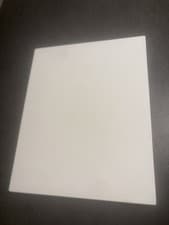 Image of Plain White Chopping Board