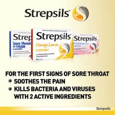 Image of Strepsils Sore Throat And Cough Lozenges - 24 Lozenges