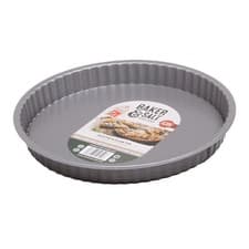 Image of Non-Stick Quiche & Flan Tin Dish Tray - Baker & Salt - Made in Britain