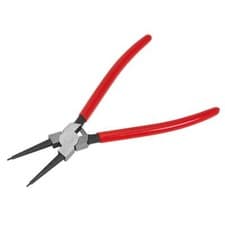 Image of Sealey Circlip Pliers Internal Straight Nose 230mm Chrome Vanadium Steel