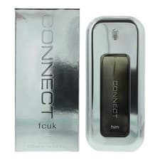 Image of FCUK Connect Eau de Toilette 100ml Spray for Him - Damaged Box