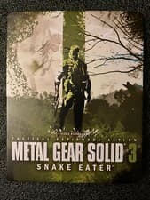 Image of Metal Gear Solid 3 Snake Eater PS2/PS5 CUSTOM G2 Steelbook Case (NO GAME)