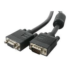 Image of StarTech 15m Coax High Resolution Monitor VGA Video Extension Cable - HD15 M/F