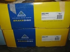 Image of NBD1965 Rear Brake Disc Solid Single For Renault Megane IV 2015-2025