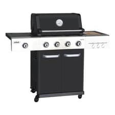 Image of Outback Jupiter 4 Burner Hybrid BBQ - Black