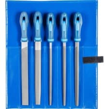 Image of PFERD 11800542 Workshop File set 250mm in PVC bag with Ergonomic Handles