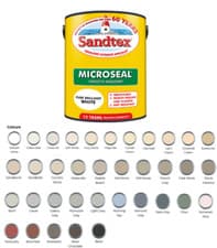 Image of Sandtex 15 Year Microseal Smooth Masonry Tester Pot 150ml - All Colours