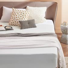Image of 600 Thread Count Satin Egyptian Cotton Extra Deep 40cm Fitted Sheet Bed Sheet