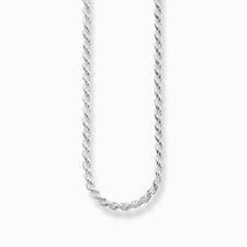 Image of Thomas Sabo Sterling Silver Curb Chain Necklace