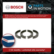 Image of Handbrake Shoes Set 0986487548 Bosch Parking 271998 272288 274270 3516881 BS798