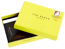 Image of Ted Baker London Multicoloured Leather Rokpol Card Holder Christmas Gift New UK