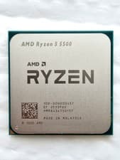 Image of AMD Ryzen 5 5500 AM4 Tray CPU Processor. 2025 Manufactured, Thermal Paste Incl.
