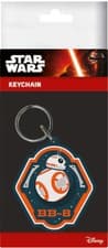 Image of STAR WARS BB-8 DROID RUBBER KEYRING NEW OFFICIAL MERCHANDISE