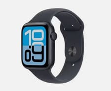 Image of New Apple SE (3rd Gen) Midnight 44mm Waterproof Smart Watch Cellular (2025)