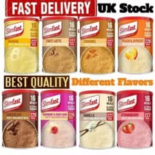 Image of SLIMFAST SHAKE POWDER 16 SERVINGS for Balanced Diet Plan All flavours