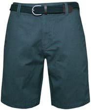 Image of Mens Smart Shorts 100% Cotton Belted Bermuda Casual Summer Ex Store 30" - 44"