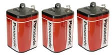 Image of 3X 6 VOLT 6V BATTERY 996 PJ996 908 908S 4R25RZ/B TORCH LANTERN -
