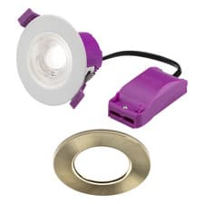 Image of Knightsbridge RenuLED Fixed - 6W IP65 Fire-rated LED Downlight with 3 x CCT
