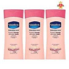 Image of 3 x Vaseline Intensive Care Hand Cream - Hand & Nail - 200 ml
