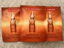 Image of Clarins Double Serum - 0.9ml x3 - NEW