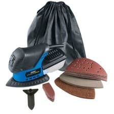 Image of 230V Draper Storm Force Tri-Base Detail Sander, 75W Stock No: 02063
