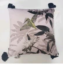 Image of NEW TED Baker Kingfisher velvet Decorative Cushion 45x45cm
