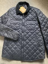 Image of Barbour Men's Quilted Akenside Jacket Size XL BNWT RRP £150