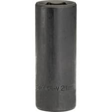 Image of Draper Expert 1/2" Drive Hi Torq Deep Hexagon Impact Socket Metric 21mm