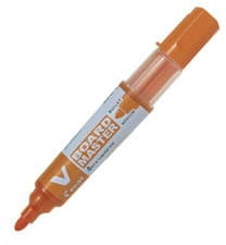 Image of Pilot V Board Master Whiteboard Marker Pen Refillable Drywipe Bullet/Chisel Tip
