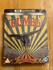 Image of Disney’s Dumbo 4K Ultra HD & Blu Ray Limited Edition Steelbook - NEW & SEALED