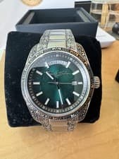 Image of Thomas Sabo Rebel At Heart 'Revive' (40mm) Smoke Green Sunburst