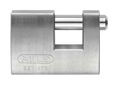 Image of ABUS Mechanical 82Ti/70Mm Titalium Shutter Padlock Keyed Alike Ka8519 ABUKA8519