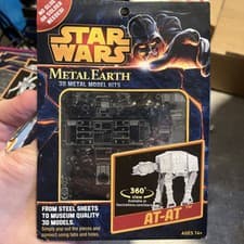 Image of Metal Earth 3D Laser Cut Kit - Star Wars AT-AT Metal model kit