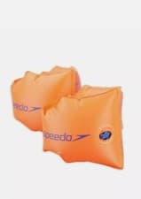 Image of Unisex Speedo Children's PVC Armbands - Swimming Aid - 2 - 6 Years -Orange