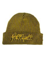 Image of Harry Potter Hufflepuff Beanie Hat Wizard Design One Size Fits All