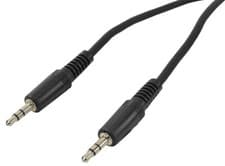 Image of 3.5mm Stereo Jack To 3.5mm Stereo Jack Lead – Various Cable Lengths
