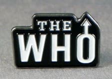 Image of "THE WHO" ENAMEL PIN BADGE - NEW