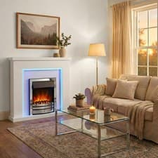 Image of Freestanding Electric Fireplace Suite - Bempton Suite