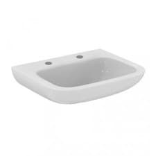 Image of Armitage Shanks Portman 21 Wall Hung Basin No Overflow 600mm Wide - 2 Tap Hole