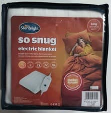 Image of Silent Night So Snug 🧡Electric Blanket King Size 137x165cm Energy Saving .New