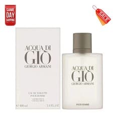 Image of Giorgio Armani Acqua di Gio 100ml EDT Spray for Men New & Sealed Box Mens