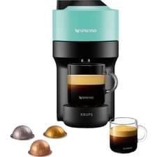 Image of Krups XN920440 Nespresso Vertuo Pop Smart Coffee Machine 1260W Aqua Mint