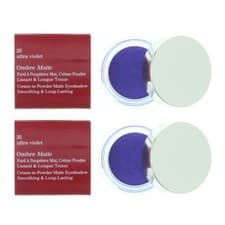 Image of Clarins Ombre Matte Cream to Powder Eye Shadow 20 Ultra Violet 7g - New X 2