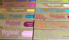 Image of Organic Goodness Incense Sticks, Home Fragrance, Zen, Yoga, Meditation
