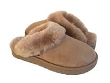 Image of UGG CLASSIC SLIPPER II CHESTNUT SHEARLING SLIP ON SLIPPERS US 7 / EU 38 / UK 5