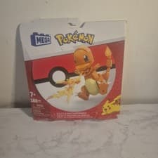 Image of MEGA Pokemon Charmander Construx Building Set with Compatible Bricks (Returned)