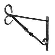 Image of Black 10 Inch | 25cm hanging basket bracket